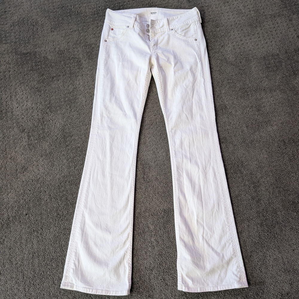 Hudson Jeans Women's Flare White Denim